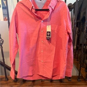 Pink Button-Up Shirt